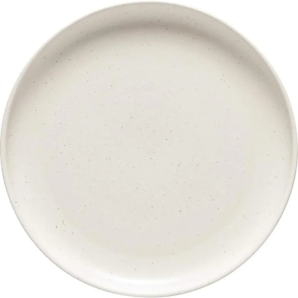 Casafina Ceramic Stoneware 10.5 Dinner Plate Pacifica Collection Vanilla Speckle - Picture 3 of 13